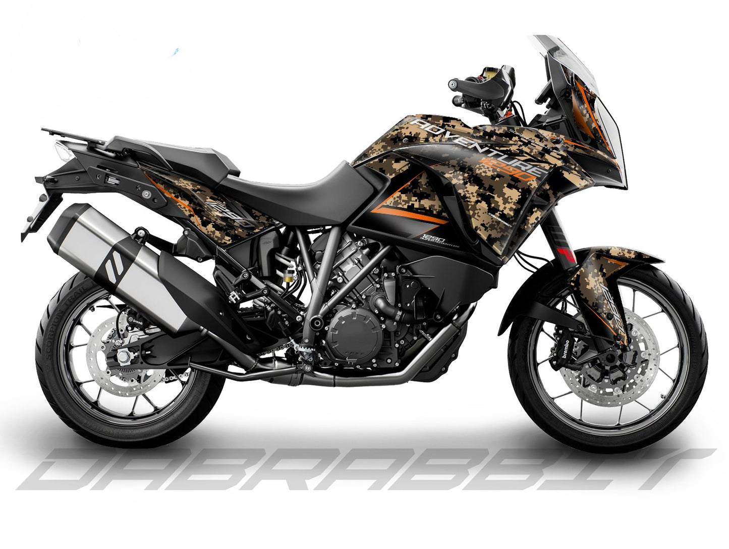 Fairing Graphics Kit - BMW R1300GS (2024~) - (TSP-WBR)