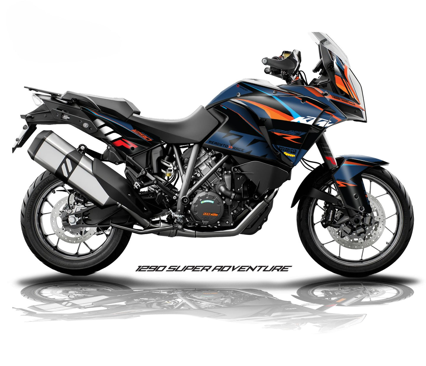 Fairing Graphics Kit - BMW R1300GS (2024~) - (TSP-WBR)