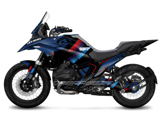 Kit Grafiche Adesivi Carene - BMW R1300GS (2024~) - (GRD-BL)