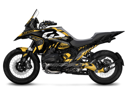 Kit Grafiche Adesivi Carene - BMW R1300GS (2024~) - (PC-BY)
