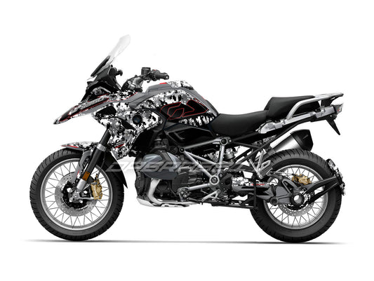 Kit Grafiche Adesivi Carene - BMW R1200/R1250GS (2017~2025) - (CM-WB)