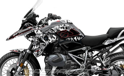 Kit Grafiche Adesivi Carene - BMW R1200/R1250GS (2017~2025) - (CM-WB)