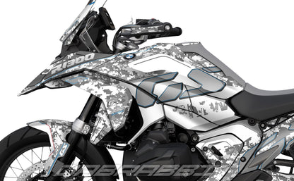 Kit Grafiche Adesivi Carene - BMW R1300GS (2024~) - (CMD-G)
