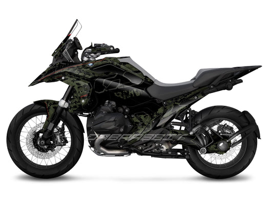 Kit Grafiche Adesivi Carene - BMW R1300GS (2024~) - (CMD-K)