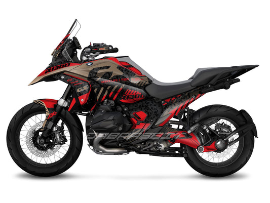 Kit Grafiche Adesivi Carene - BMW R1300GS (2024~) - (PC-D)