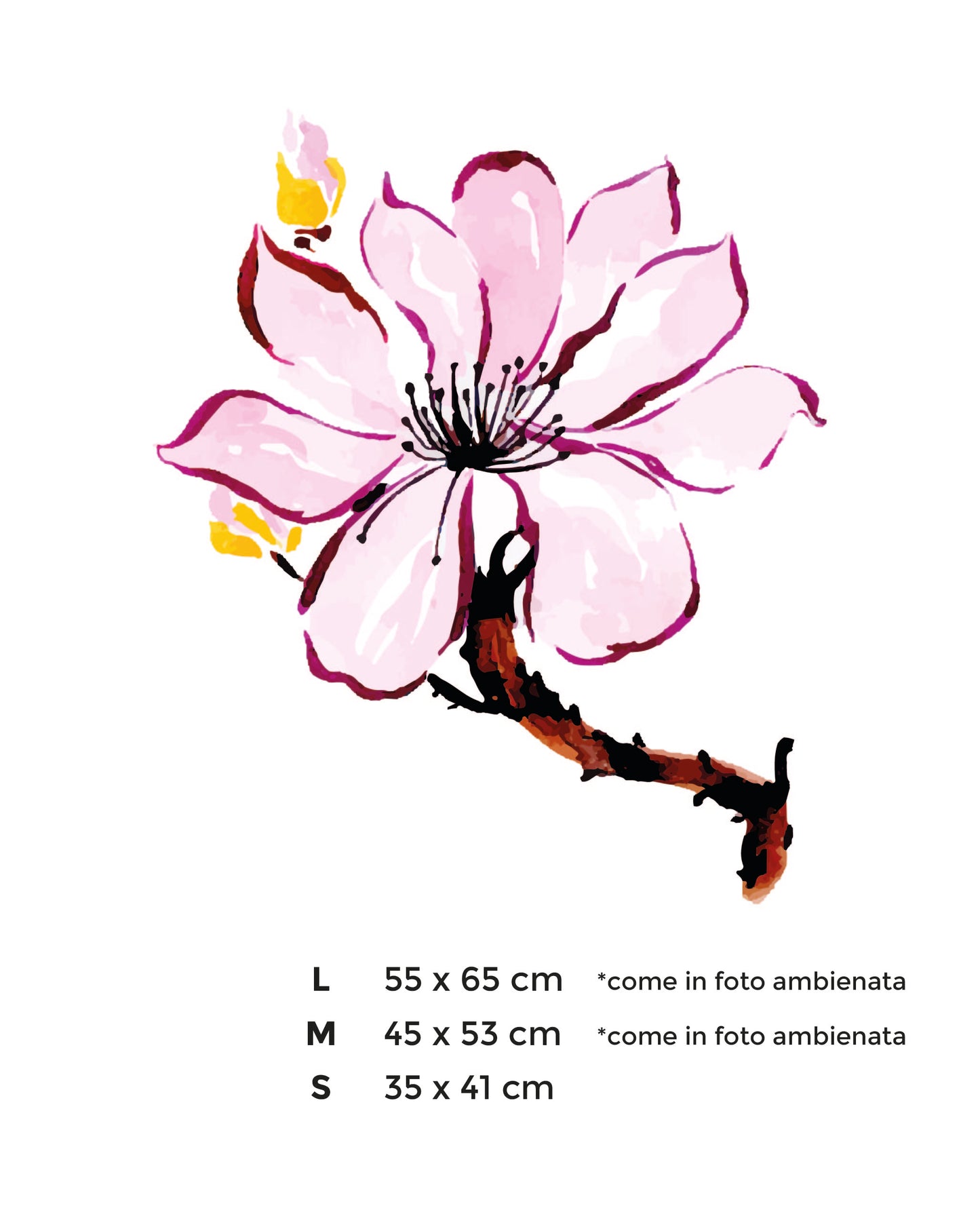 Adesivo Murale - Fiore