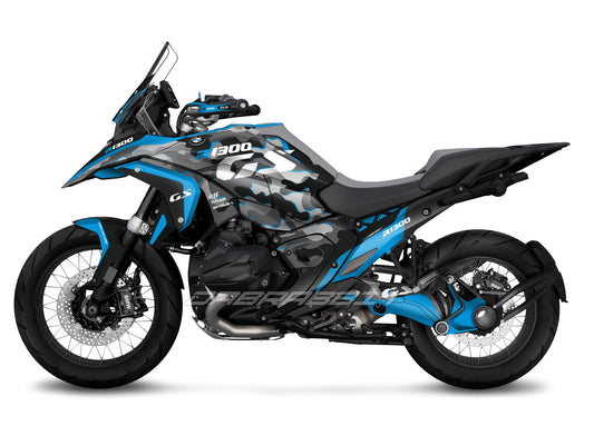 Kit Grafiche Adesivi Carene - BMW R1300GS (2024~) - (HCM-BG)