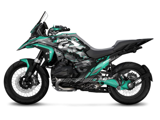 Kit Grafiche Adesivi Carene - BMW R1300GS (2024~) - (HCM-MG)