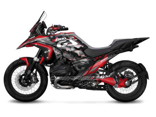 Kit Grafiche Adesivi Carene - BMW R1300GS (2024~) - (HCM-RG)