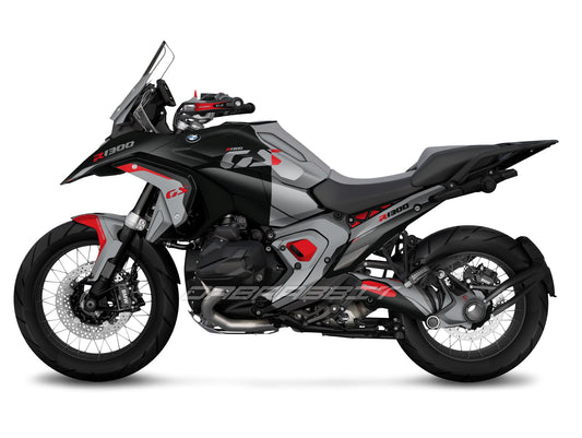 Kit Grafiche Adesivi Carene - BMW R1300GS (2024~) - (HF-BGR)
