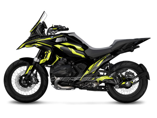 Kit Grafiche Adesivi Carene - BMW R1300GS (2024~) - (MC-BY)