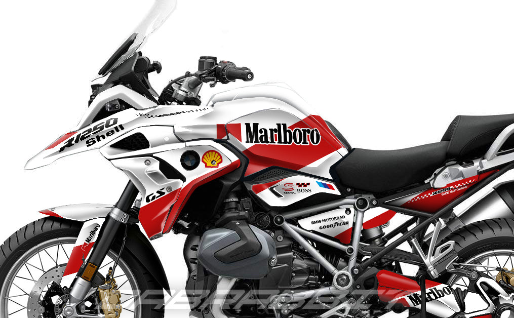Kit Grafiche Adesivi Carene - BMW R1200/R1250GS (2017~2025) - (MLB-R)