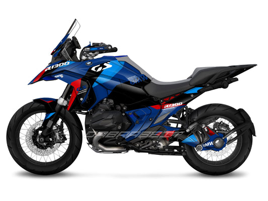 Kit Grafiche Adesivi Carene - BMW R1300GS (2024~) - (ML-BL)