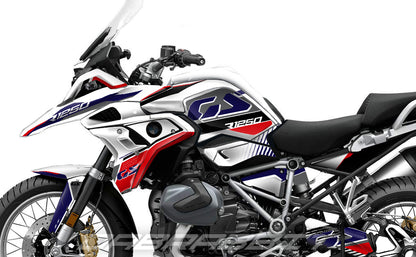 Kit Grafiche Adesivi Carene - BMW R1200/R1250GS (2017~2025) - (MS-WNR)