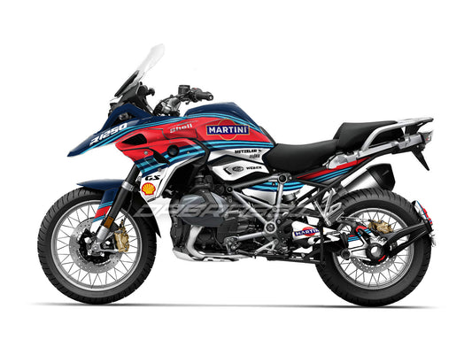 Kit Grafiche Adesivi Carene - BMW R1200/R1250GS (2017~2025) - (MTN-N)