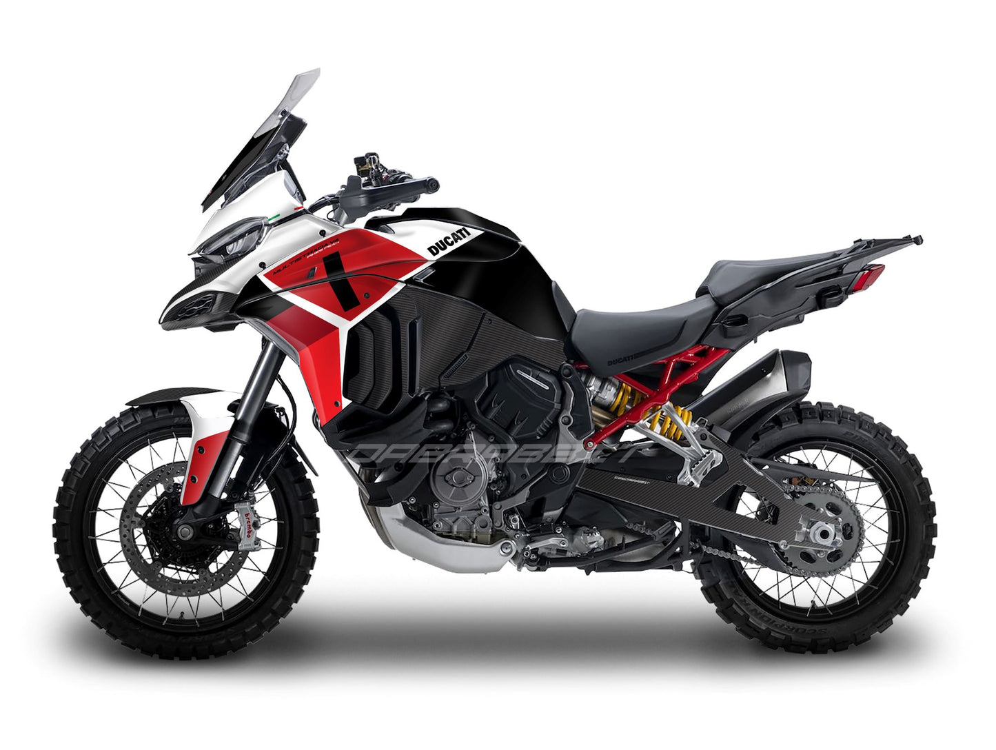 Fairing Graphics Kit - BMW R1300GS (2024~) - (TSP-WBR)