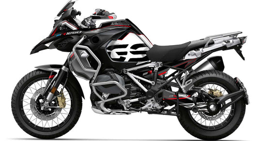 Kit Grafiche Adesivi Carene - BMW R1200/R1250GS ADV - Adventure (2014~2025) - (BGS-BW)