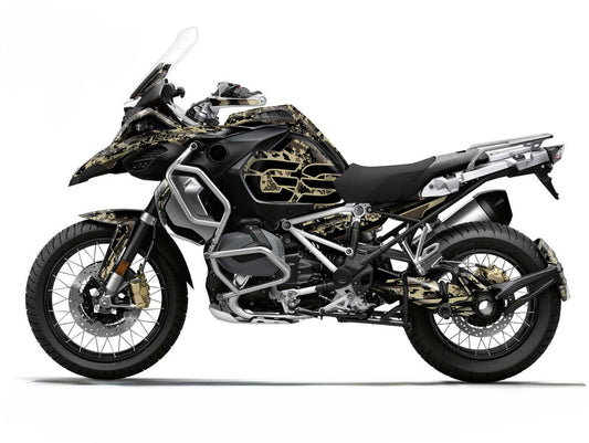 Kit Grafiche Adesivi Carene - BMW R1200/R1250GS ADV - Adventure (2014~2025) - (CM-D)