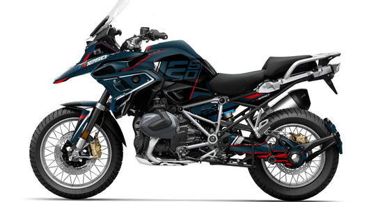 Kit Grafiche Adesivi Carene - BMW R1200/R1250GS (2017~2025) - (TWT-BN)