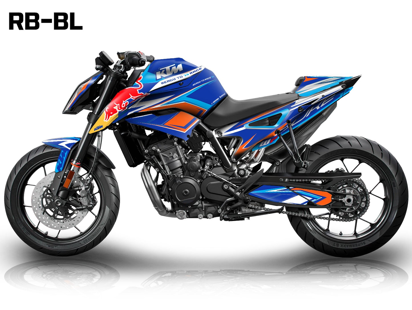 Fairing Graphics Kit - BMW R1300GS (2024~) - (TSP-WBR)