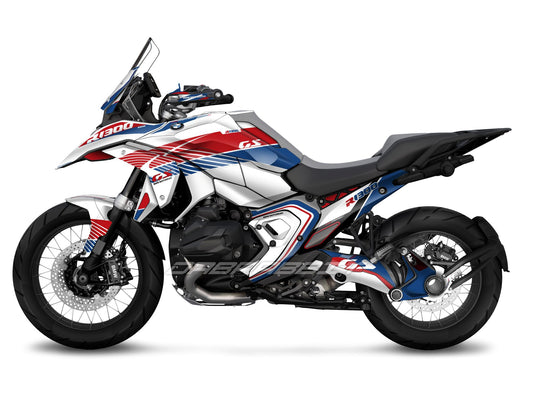 Kit Grafiche Adesivi Carene - BMW R1300GS (2024~) - (SSL-WBR)