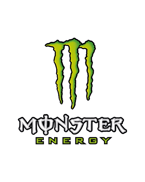 Adesivo Logo Monster Energy Verticale