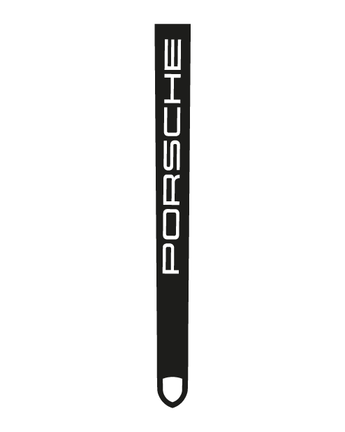 "Mugello" Hood Decal Kit Compatible with Porsche 911 GT3