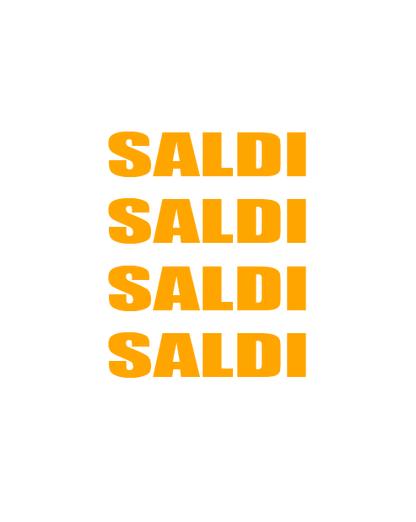 Adesivo Saldi Saldi Saldi