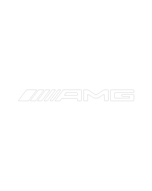 Adesivo Logo AMG Mercedes Benz