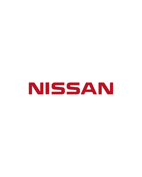 Adesivo Scritta Nissan - Rosso