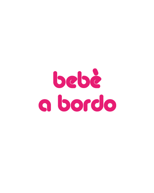 Adesivo "Bebè a bordo"