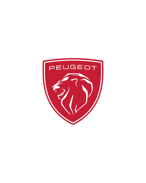 Adesivo Nuovo Emblema Peugeot - Rosso