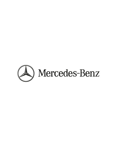 Adesivo Logo Mercedes Benz con Emblema