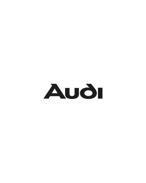 Adesivo AUDI Scritta Logo