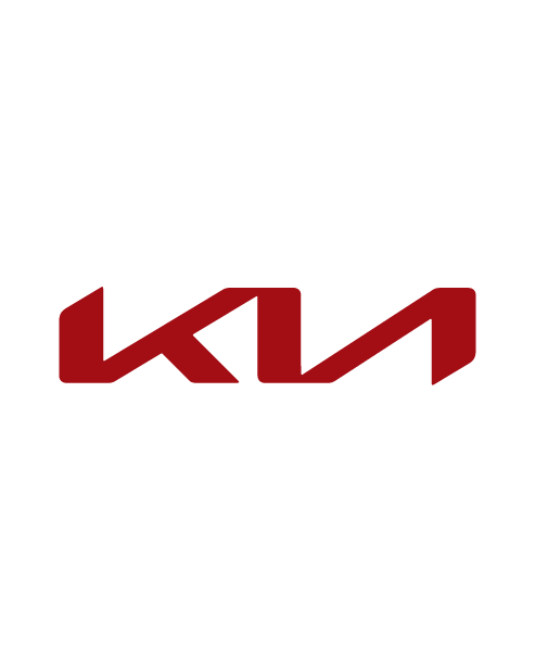 Adesivo Logo Nuovo "Kia" - Rosso