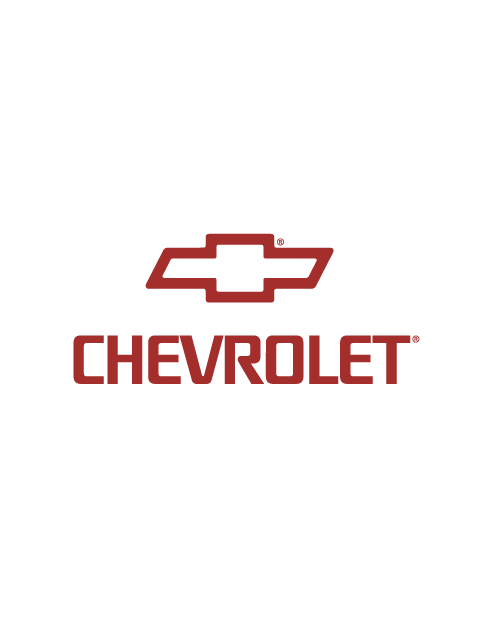 Adesivo Logo Chevrolet Completo - Rosso