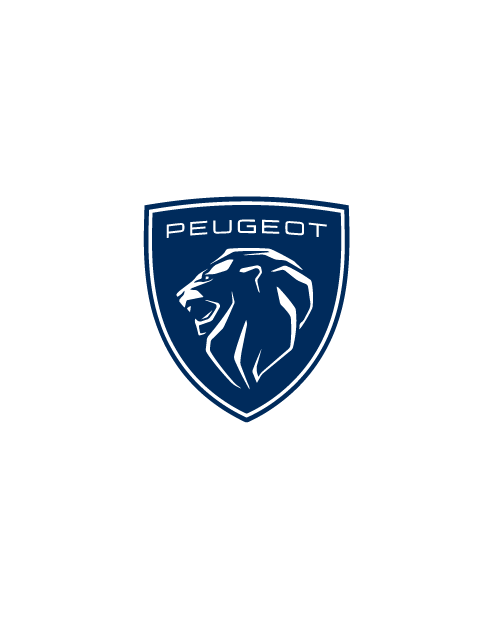 Adesivo Nuovo Emblema Peugeot - Blu