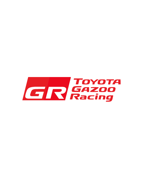 Adesivo Toyota Gazoo Racing - Rosso