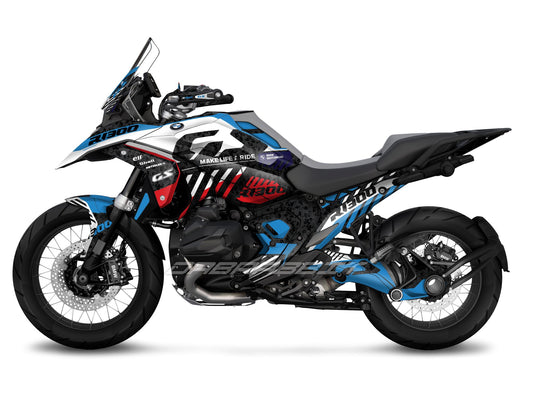 Kit Grafiche Adesivi Carene - BMW R1300GS (2024~) - (PC-WBI)