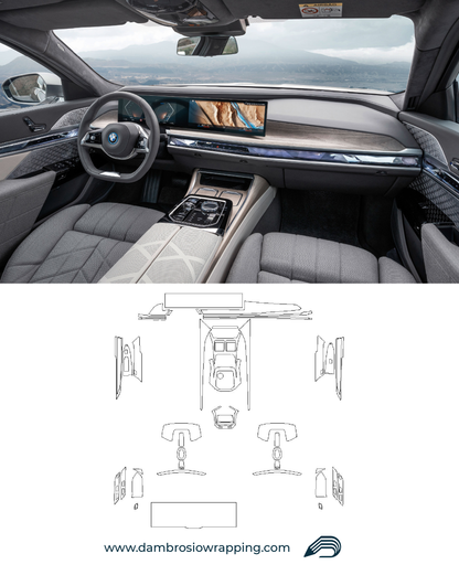 Kit Pellicola Protettiva Interni Bmw - i7 2024