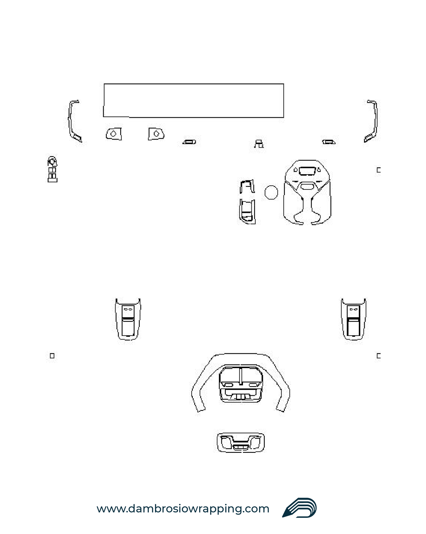 Kit Pellicola Protettiva Interni Bmw - iX 2024