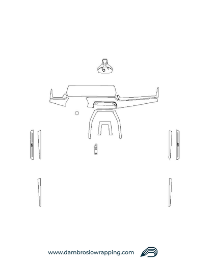 Kit Pellicola Protettiva Interni Bmw - X1 2023