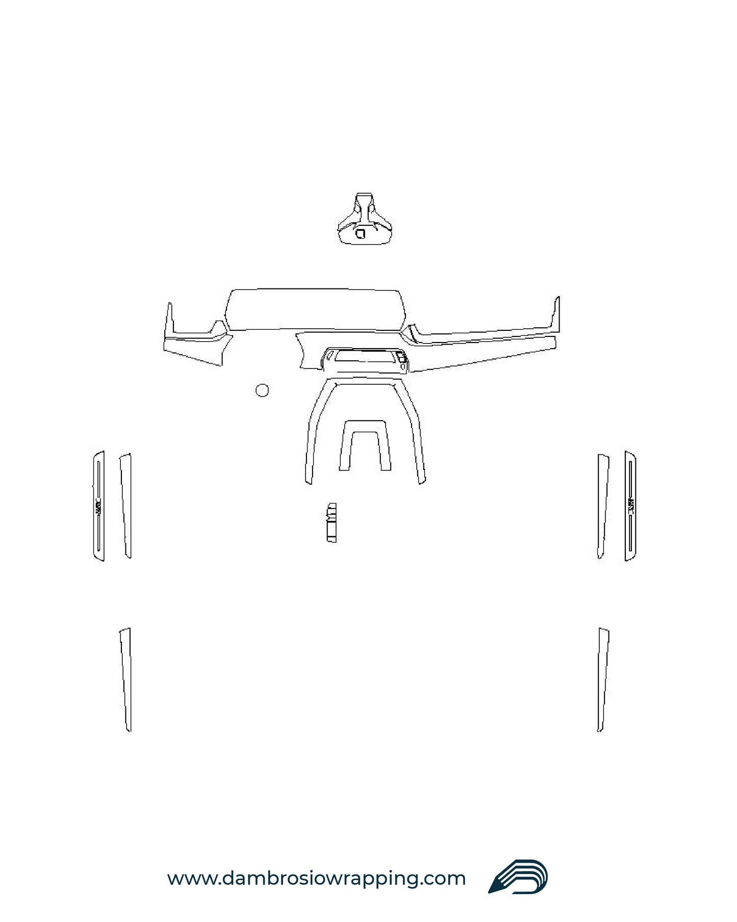 Kit Pellicola Protettiva Interni Bmw - X1 2024