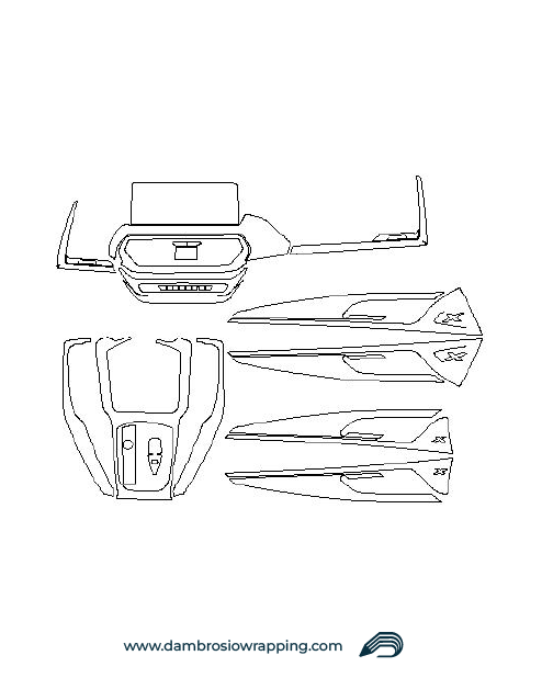 Kit Pellicola Protettiva Interni Bmw - X4 2022