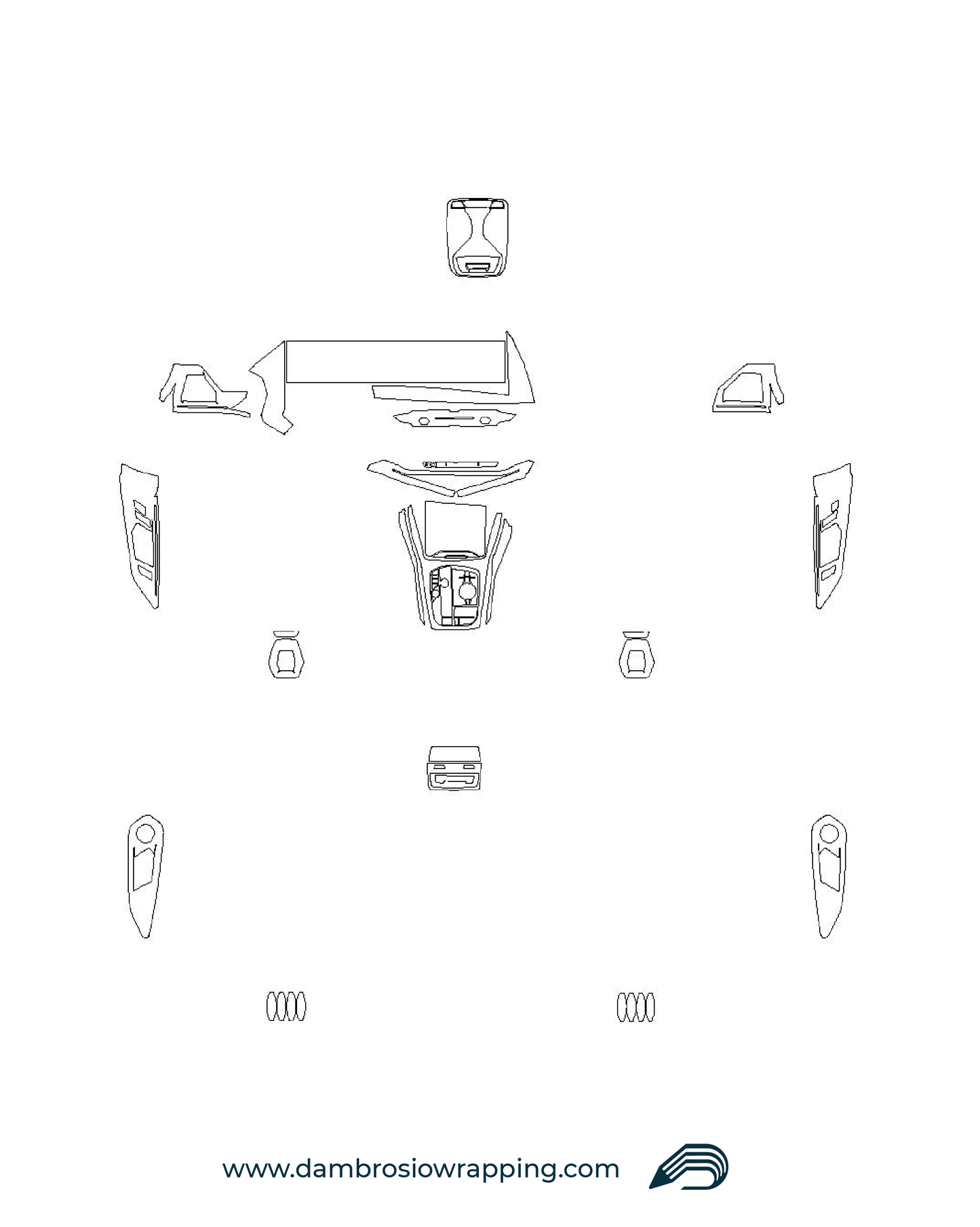 Kit Pellicola Protettiva Interni Bmw - XM 2024