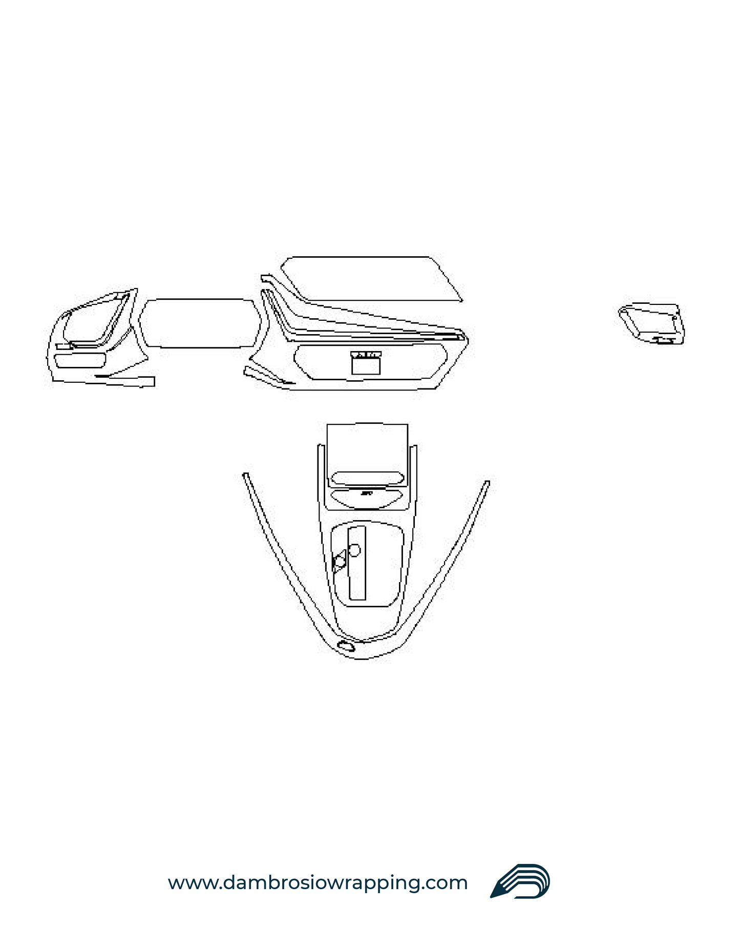 Kit Pellicola Protettiva Interni Bmw - Z4 2022