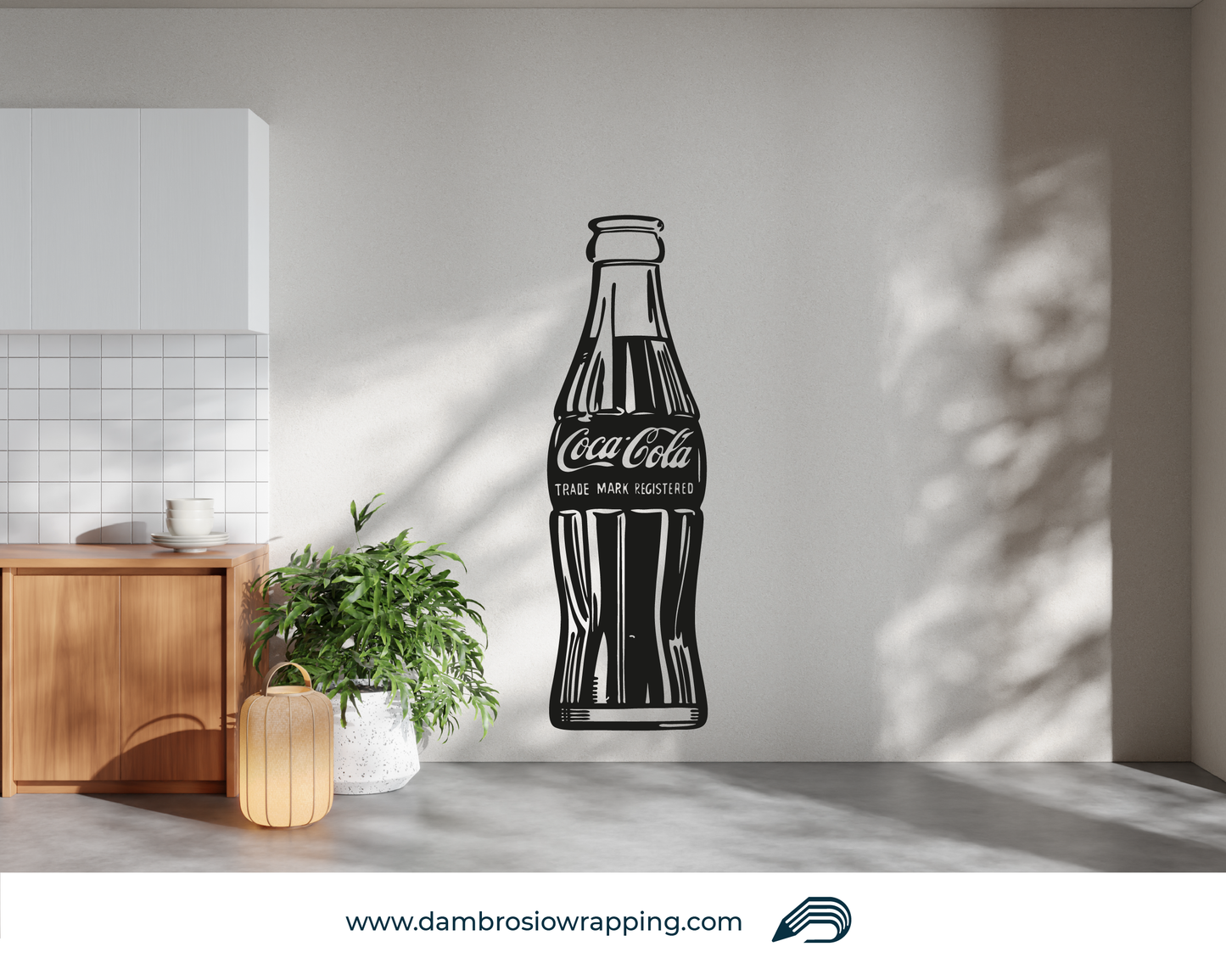 Adesivo Murale - Coca-Cola