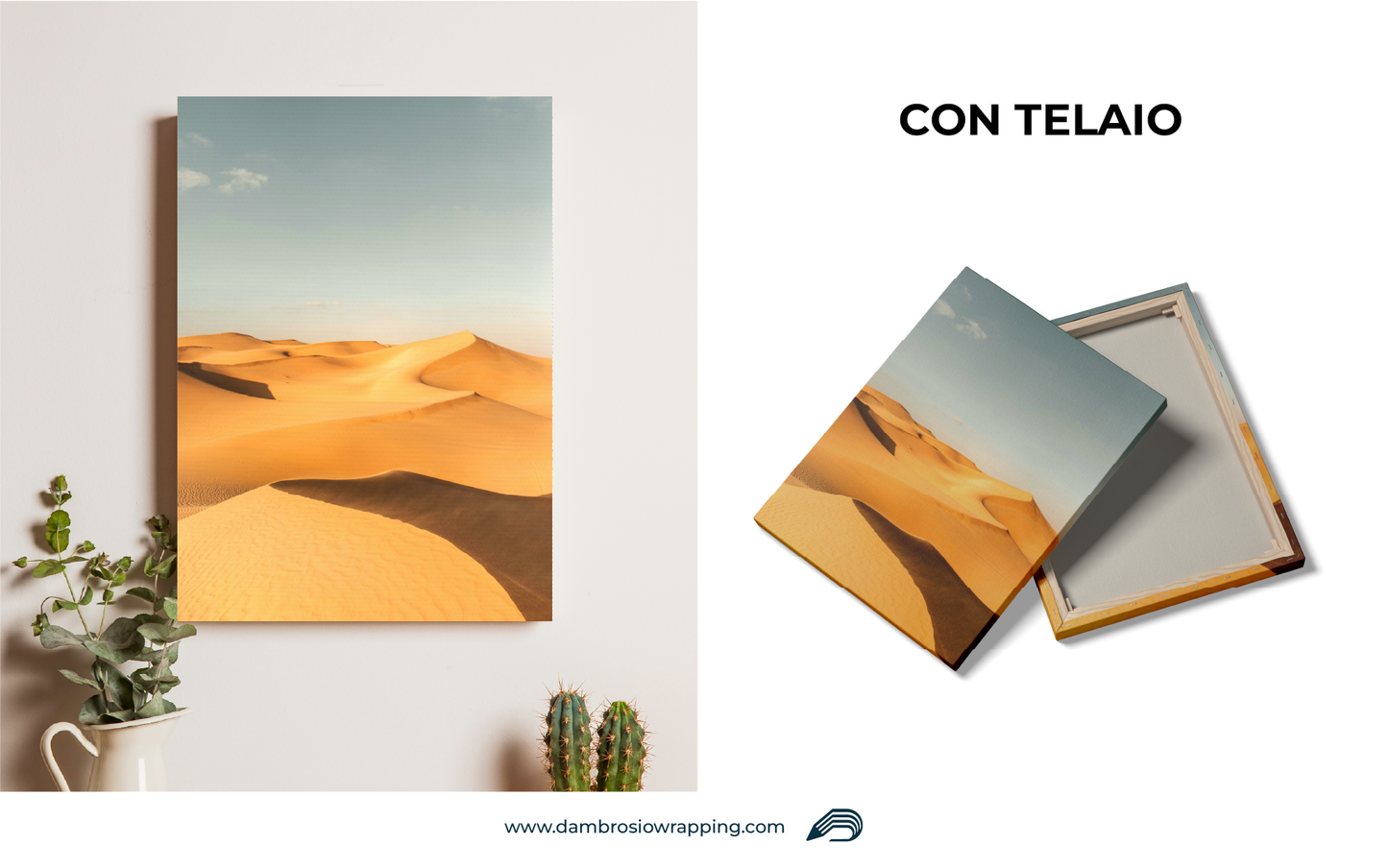 Tela / Quadro Deserto