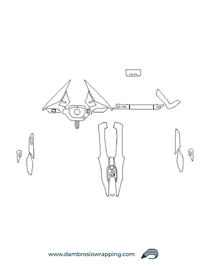 Kit Pellicola Protettiva Interni Ferrari - 296 anno 2024