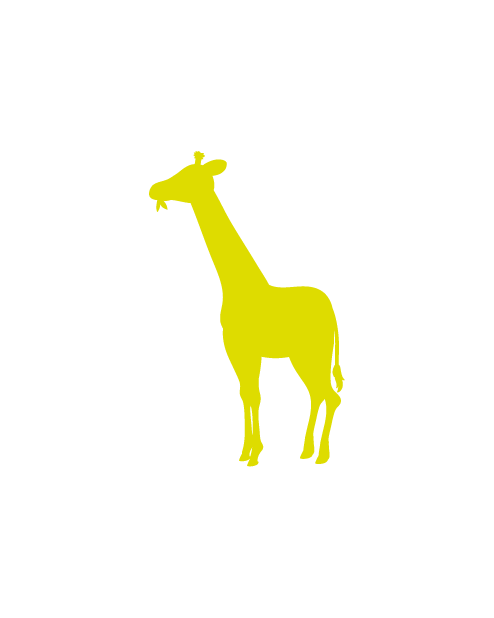 Adesivo Giraffa